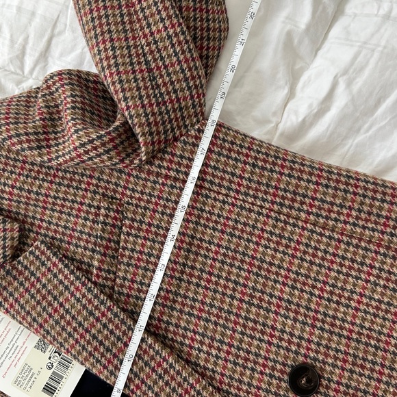 Sezane Multicolor Houndstooth Blazer - Picture 4 of 7